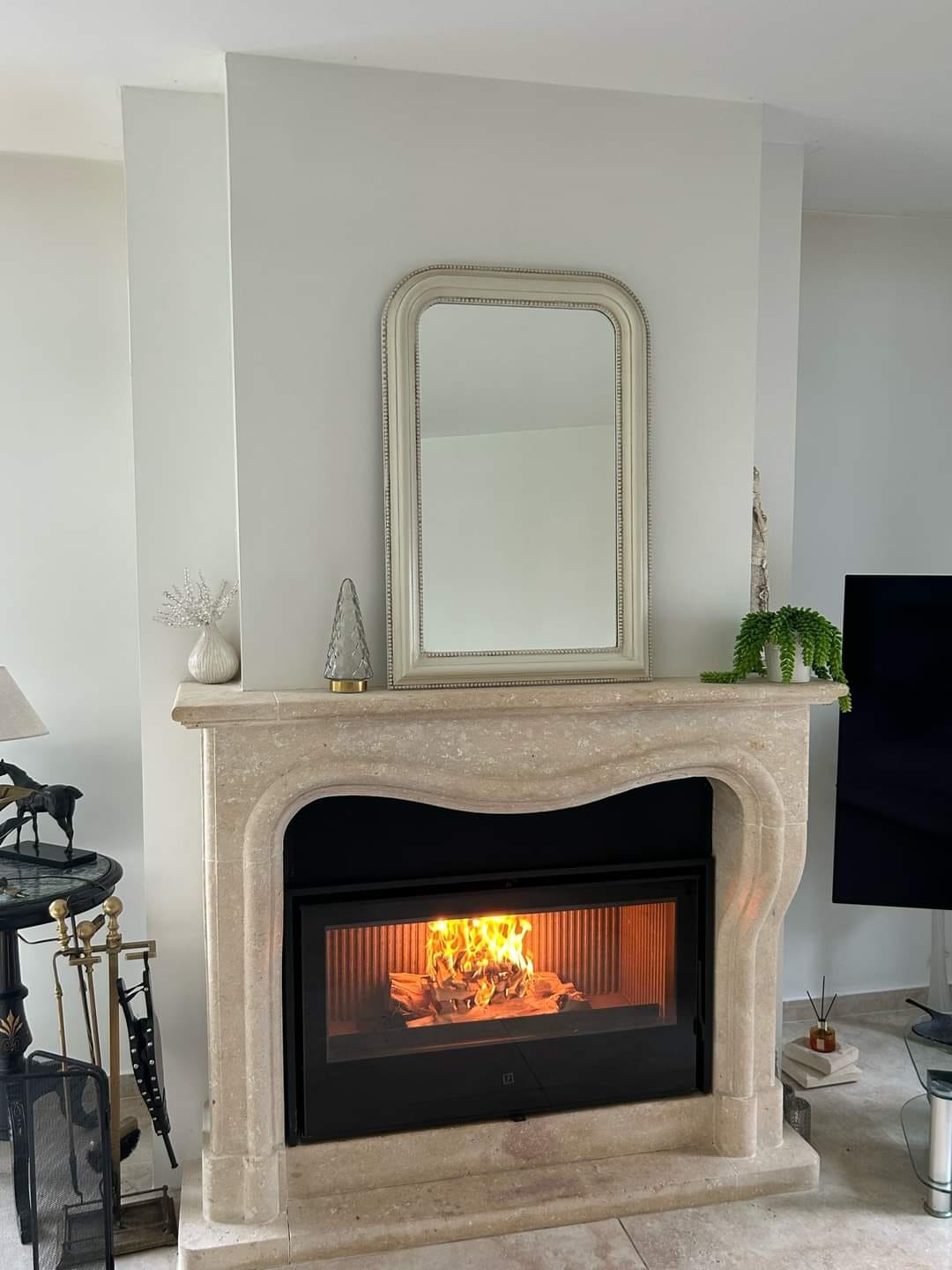 Installation d'un insert à bois par Bigot Matériaux Cucq à Cucq